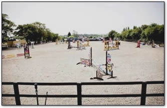 Bartlow equestrian arena